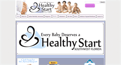 Desktop Screenshot of healthystartbaby.org